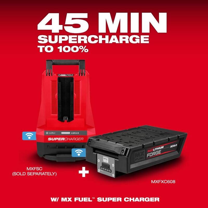 Batería Milwaukee MX FUEL REDLITHIUM FORGE XC8.0 - MXFXC608