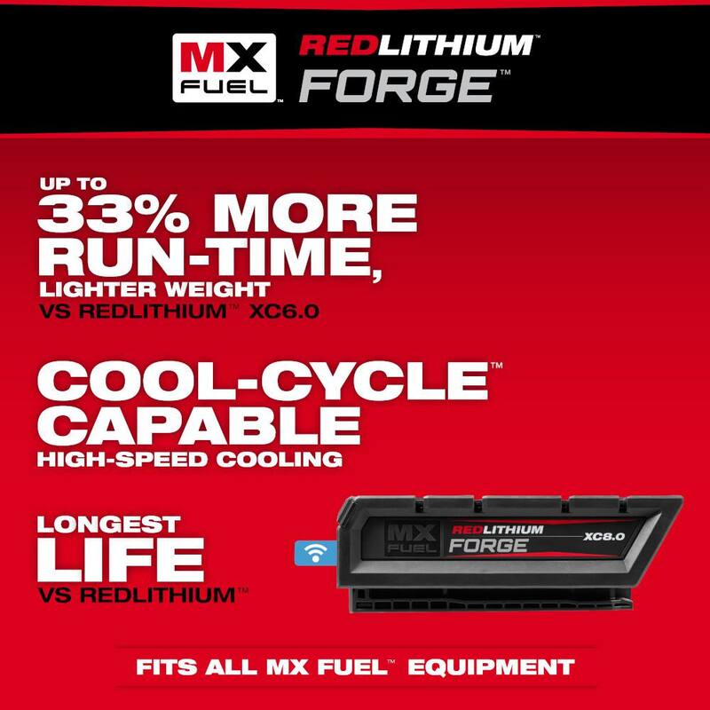Batería Milwaukee MX FUEL REDLITHIUM FORGE XC8.0 - MXFXC608