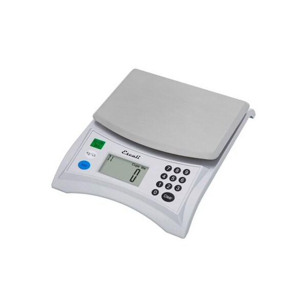 Escali Escali 136 Pana Baker's Digital Kitchen Scale, 13lb x 0.1oz./6000g x 1g, Stainless Steel - V136
