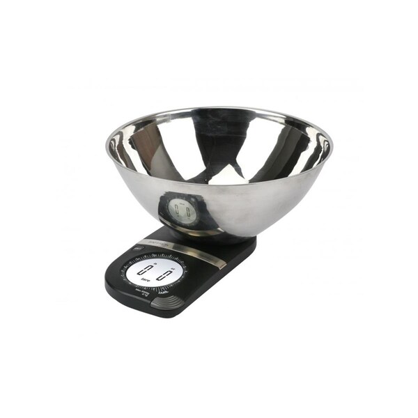 American Weigh Scales 5 kg Saffron Kitchen Scale with Bowl - SAFFRON-5K-SS