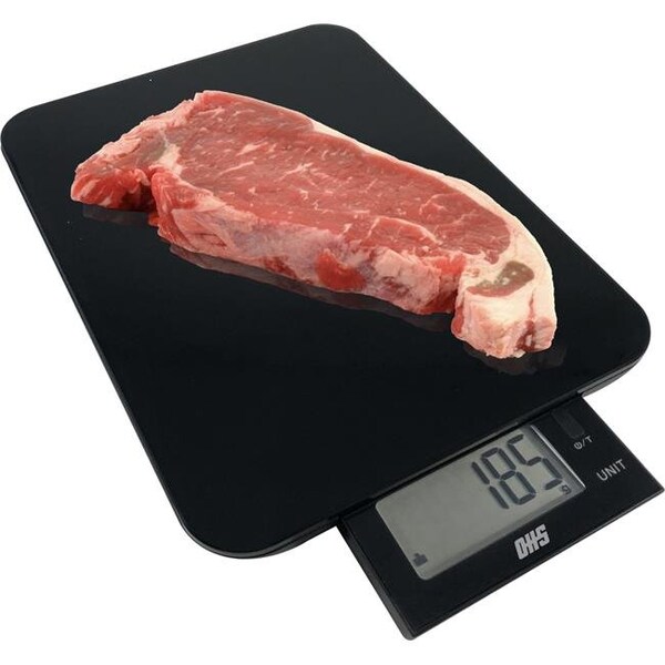 Moon Knight Optima Home Scales NE-10000 Neptune Kitchen Weight Scale; Black - NE-10000