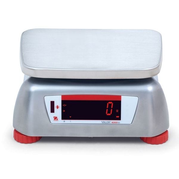 Ohaus Food Prcssng Scale, SS, 0.0002kg/0.005 lb. - V41XWE1501T