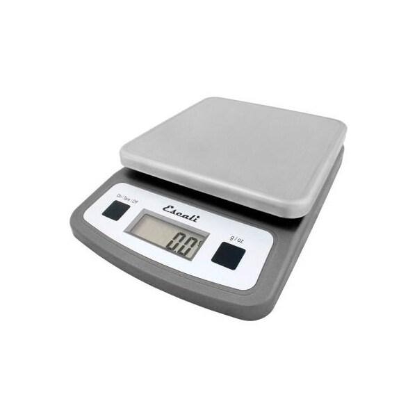 San Jamar Escali Digital Scale NSF Certified 2lb x 0.05 oz / 1kg x 0.5g 5-3/4" x 5-3/4" Platform - P21PL-M