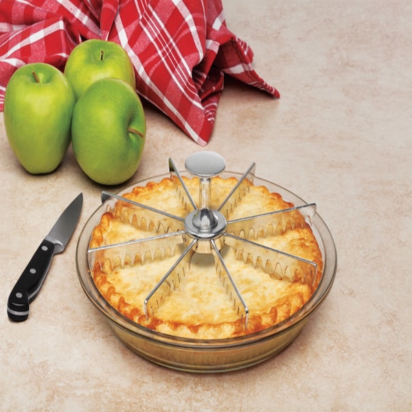 Harold Import Co Harold Import Silver Stainless Steel Pie Cutter - 43743
