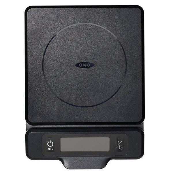 Oxo International Good Grips Food Scale with Pull Out Display, 5 lb Capacity, Backlight, Digital Display, g, oz - 11238300