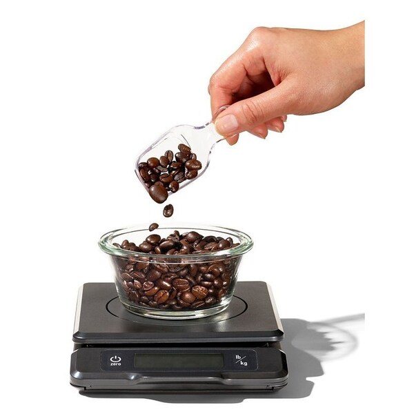 Oxo International Good Grips Food Scale with Pull Out Display, 5 lb Capacity, Backlight, Digital Display, g, oz - 11238300