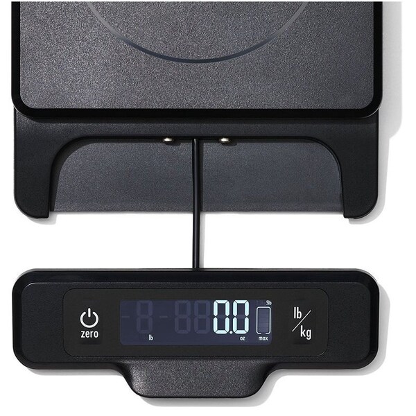 Oxo International Good Grips Food Scale with Pull Out Display, 5 lb Capacity, Backlight, Digital Display, g, oz - 11238300
