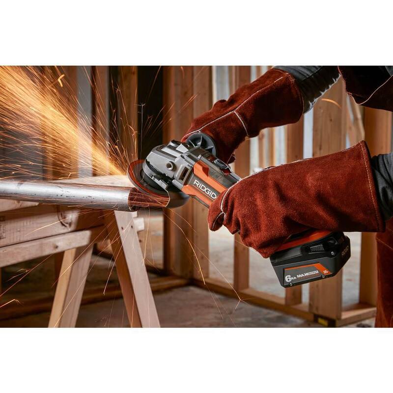 Batería de iones de litio RIDGID 18V 6.0 Ah de salida máxima - AC840060