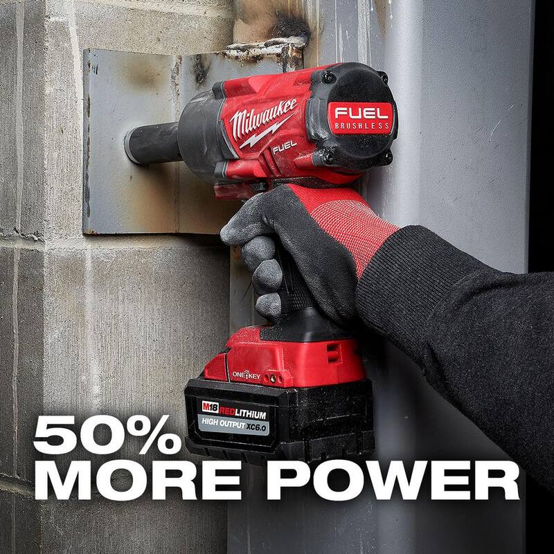 Paquete de baterías Milwaukee M18 de 18 voltios de iones de litio de alto rendimiento de 6.0 Ah y 3.0 Ah (paquete de 4) - 48-11-1862-48-11-1837