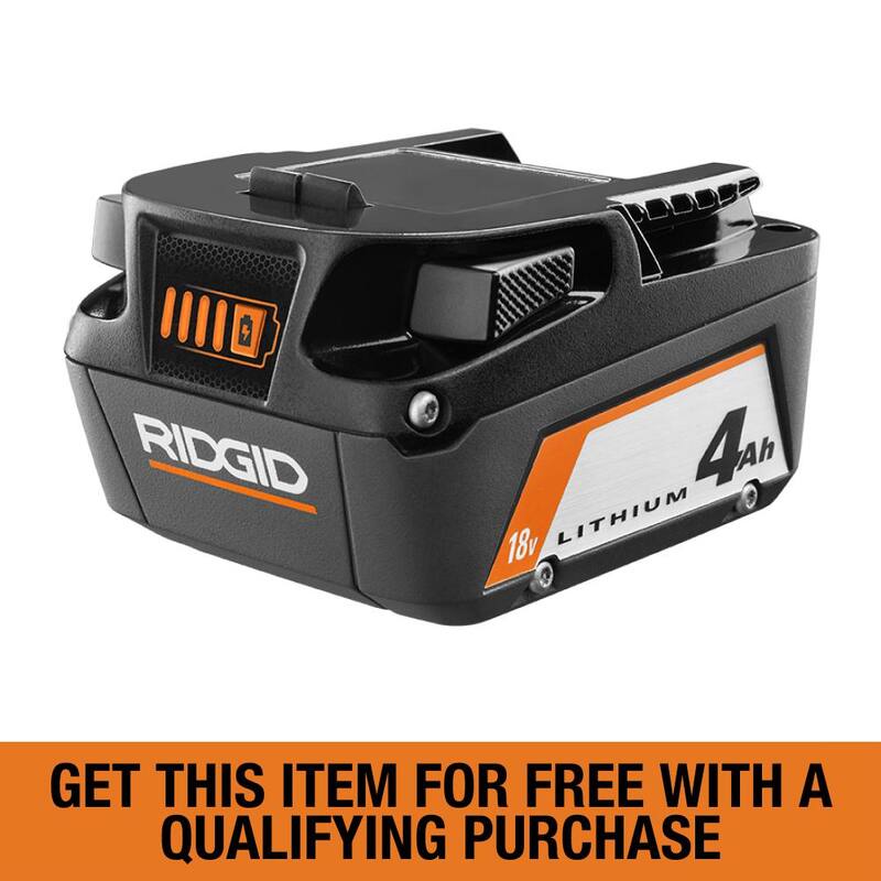 Batería de iones de litio RIDGID 18V de 4.0 Ah - AC87004