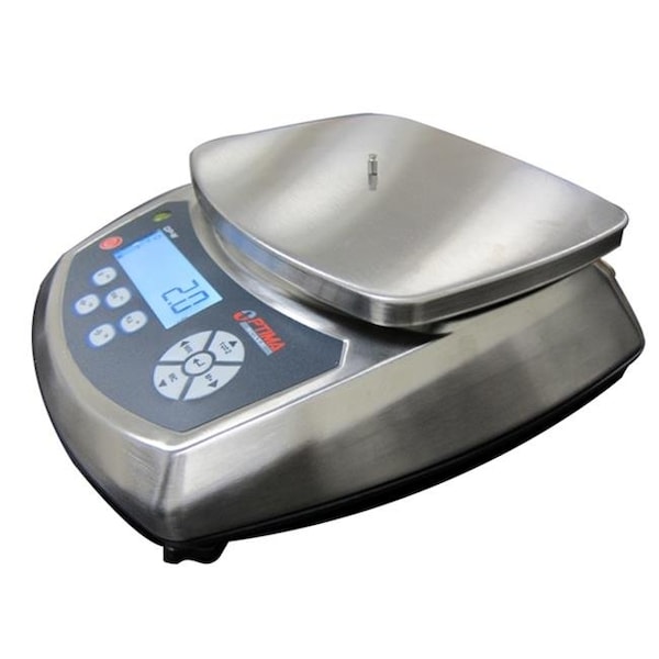 Optima Scales Optima Scales OP-W-S-30 Washdown Portion Scale - 30kg x 2g - OP-W-S-30