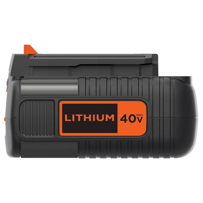 Paquete de batería de iones de litio BLACK+DECKER de 40V MAX 2.0Ah - LBX2040
