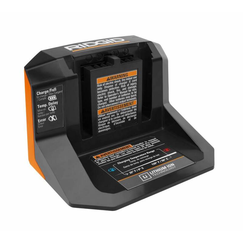 Kit de inicio de batería de iones de litio RIDGID 18V 2.0 Ah - AC9302