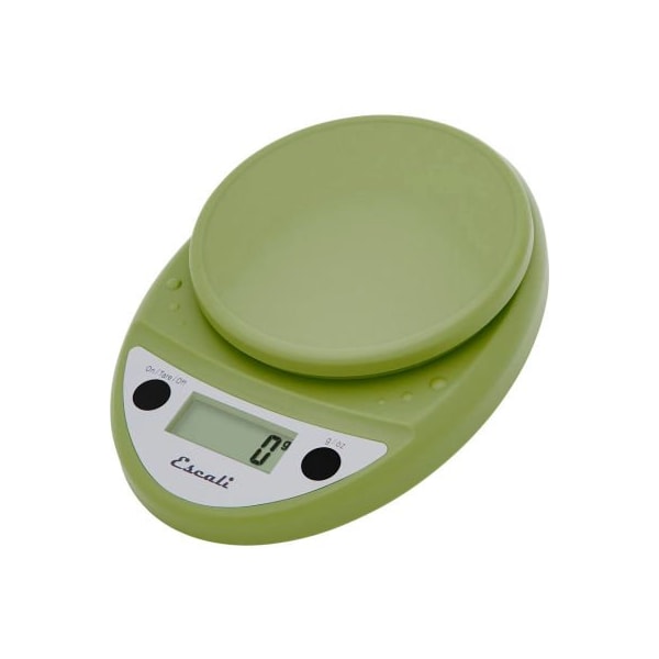 Escali Escali P115TG Primo Compact Digital Scale, 5000 g x 1 g, Green - P115TG