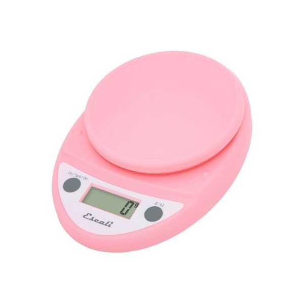 Escali Escali P115SP Primo Compact Digital Scale, 5000 g x 1 g, Pink - P115SP