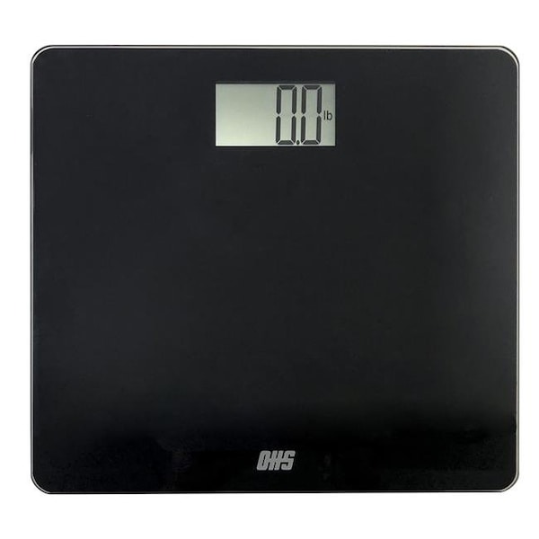 Moon Knight Optima Home Scales TN-330 Tone Bathroom Weight Scale; Black - TN-330