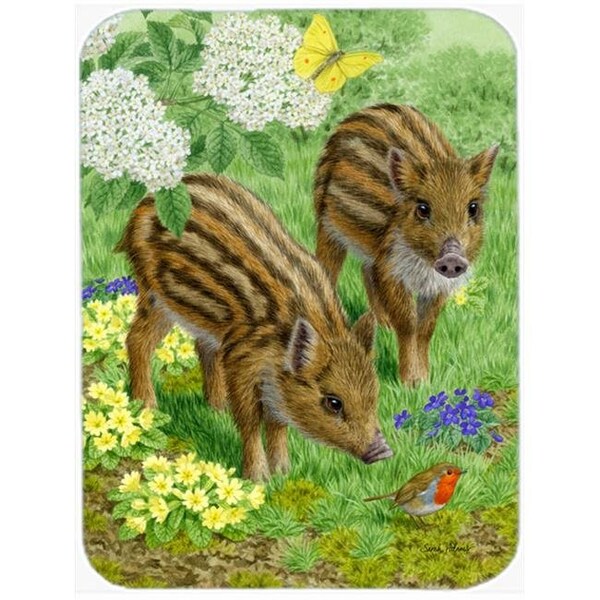 Carolines Treasures Carolines Treasures ASA2124LCB Wild Boar Glass Cutting Board; Large - ASA2124LCB