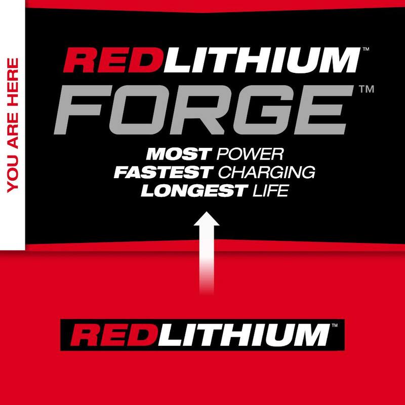 Paquete de batería Milwaukee MX FUEL REDLITHIUM FORGE HD12.0 - MXFHD812