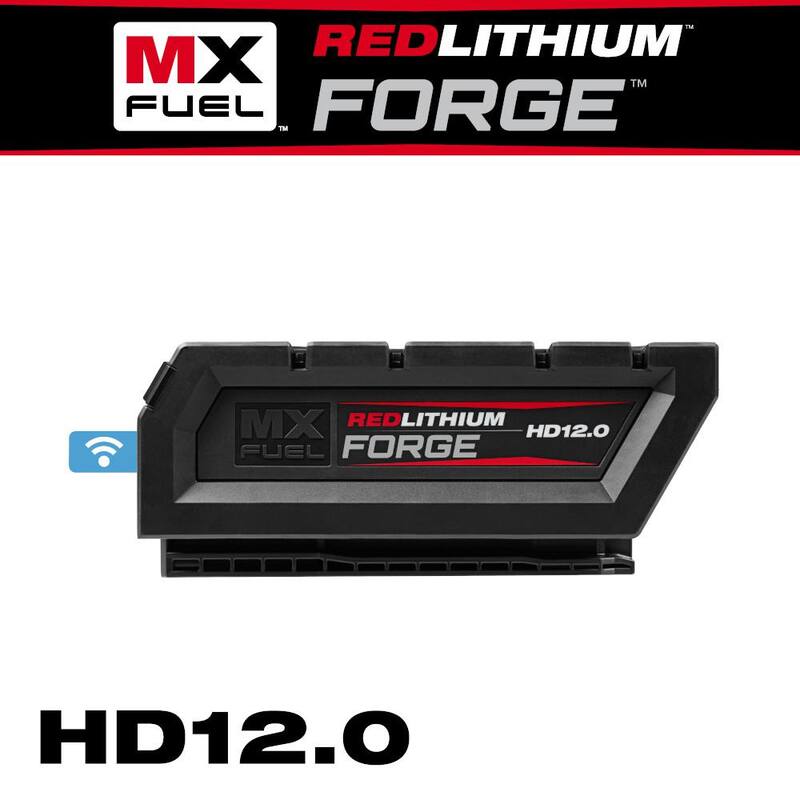 Paquete de batería Milwaukee MX FUEL REDLITHIUM FORGE HD12.0 - MXFHD812