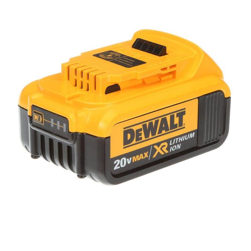 Batería DEWALT 20V MAX XR de Litio-Ion Premium 6.0Ah, Batería DEWALT 20V MAX XR 4.0Ah y Batería DEWALT 20V MAX 2.0Ah - DCB346-3