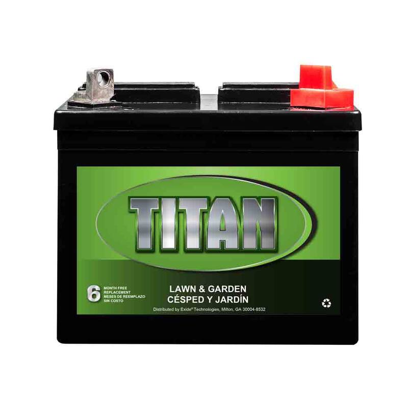 Batería ligera para tractor TITAN U1 12V 190CCA (Terminal derecho) - U1R-1T