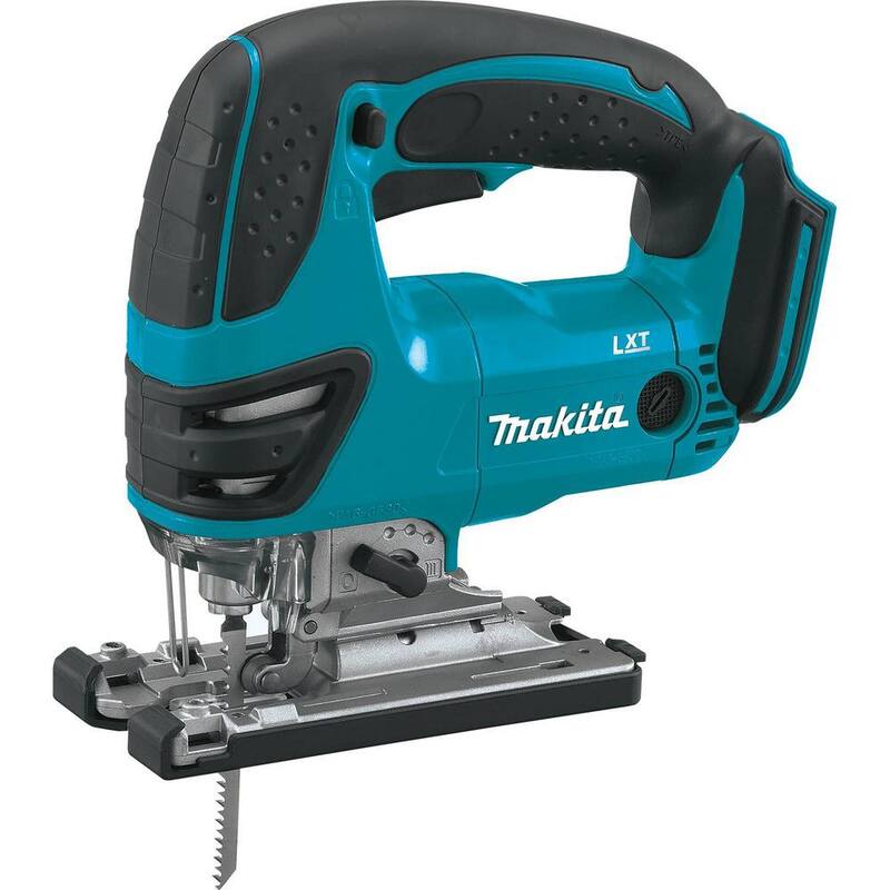 Paquete inicial de batería y cargador de iones de litio de 18V LXT de Makita (4.0Ah) con sierra caladora inalámbrica de iones de litio de 18V LXT de regalo - BL1840BSC2XVJ03