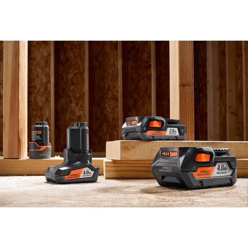 Paquete de batería de iones de litio RIDGID de 12 voltios y 2.0 Ah - AC82049