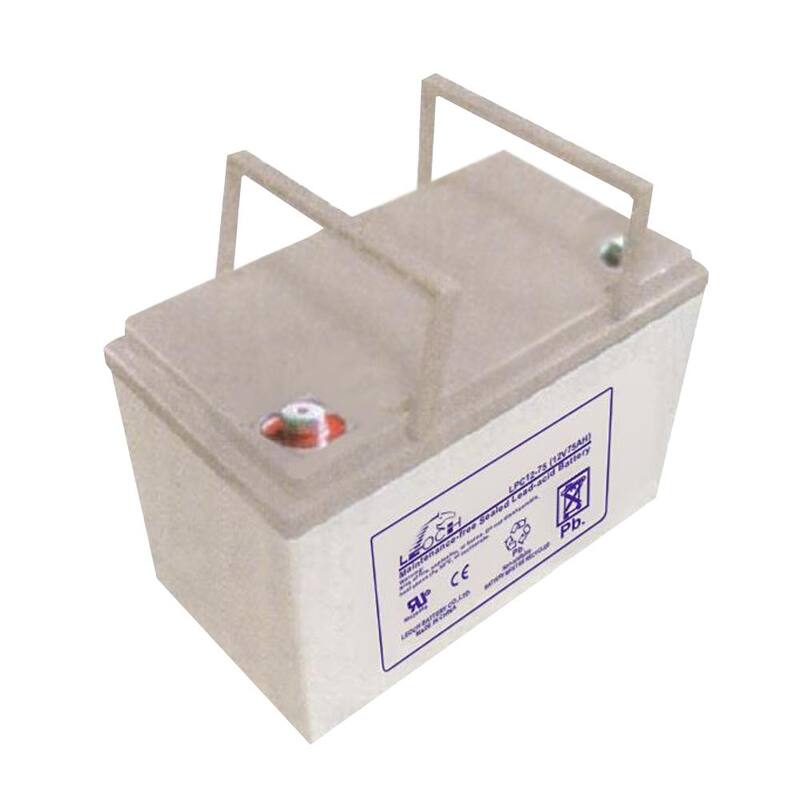 Batería Sellada de Ácido de Plomo de 12 Voltios y 75 Ah para Cortadoras de Césped Ryobi de 38 pulgadas - LPC12-75T6