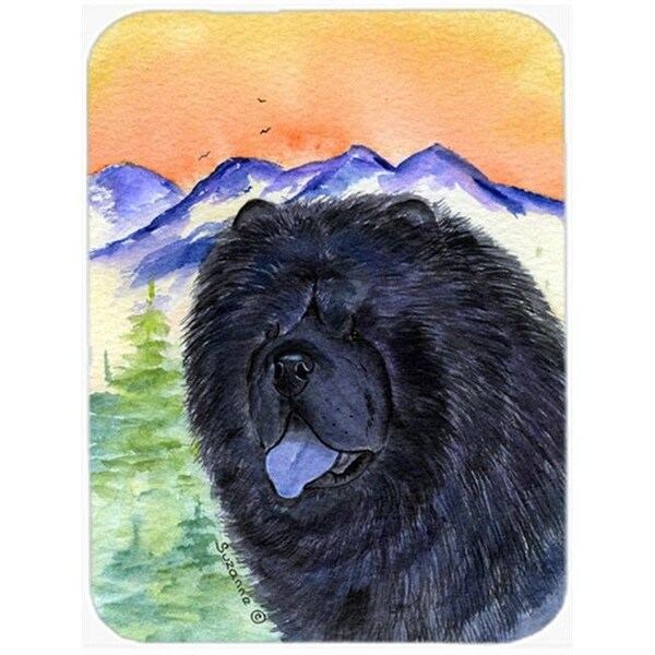 Carolines Treasures Carolines Treasures SS8191LCB Chow Chow Glass Cutting Board - Large - SS8191LCB