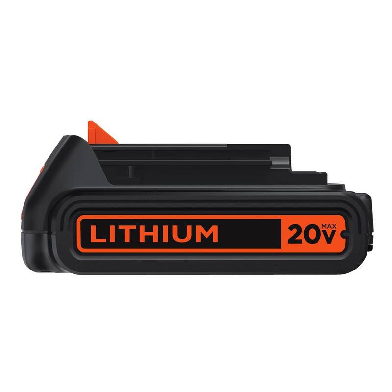 BLACK+DECKER Batería de Ion de Litio de 20V Máx 1.5Ah - LBXR20-OPE