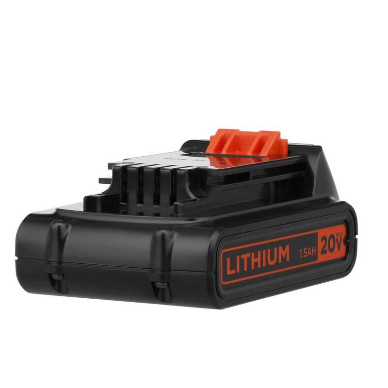BLACK+DECKER Batería de Ion de Litio de 20V Máx 1.5Ah - LBXR20-OPE