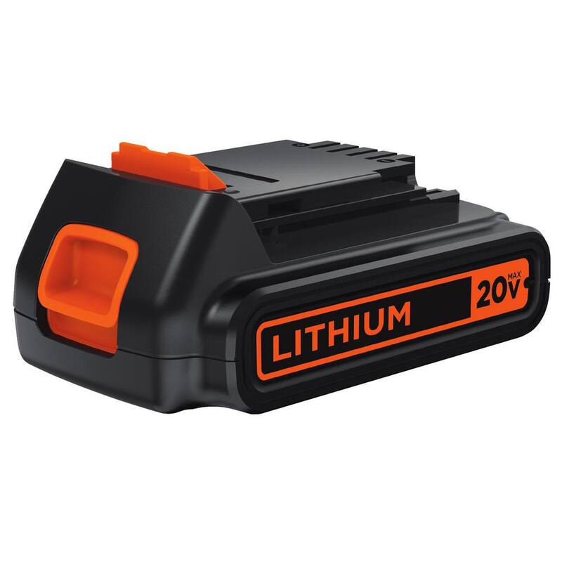 BLACK+DECKER Batería de Ion de Litio de 20V Máx 1.5Ah - LBXR20-OPE