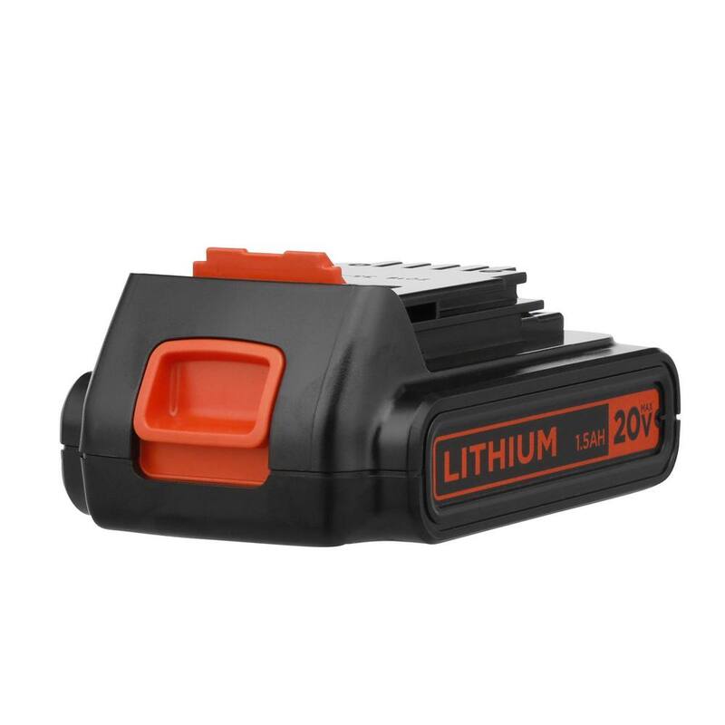 BLACK+DECKER Batería de Ion de Litio de 20V Máx 1.5Ah - LBXR20-OPE