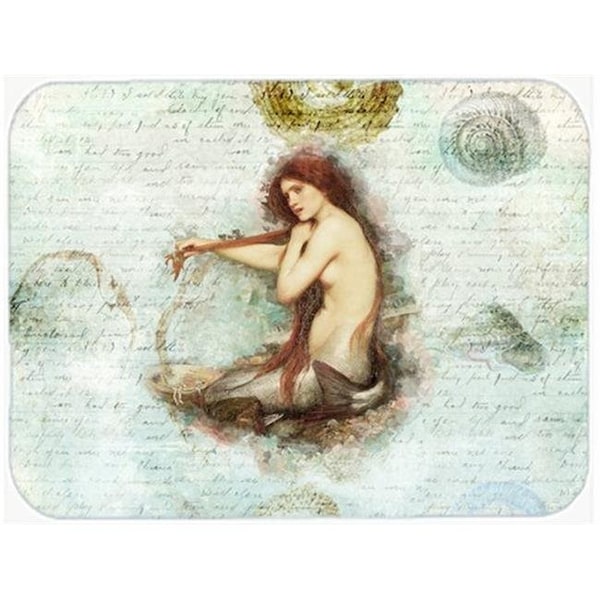Carolines Treasures Carolines Treasures SB3047LCB 15 x 12 in. Mermaids and Mermen Glass Cutting Board - Large - SB3047LCB