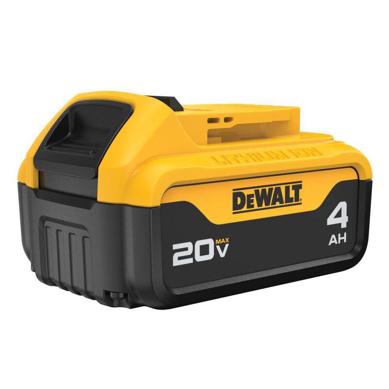 Paquete de batería de iones de litio Premium DEWALT 20V MAX de 4.0Ah - DCB204