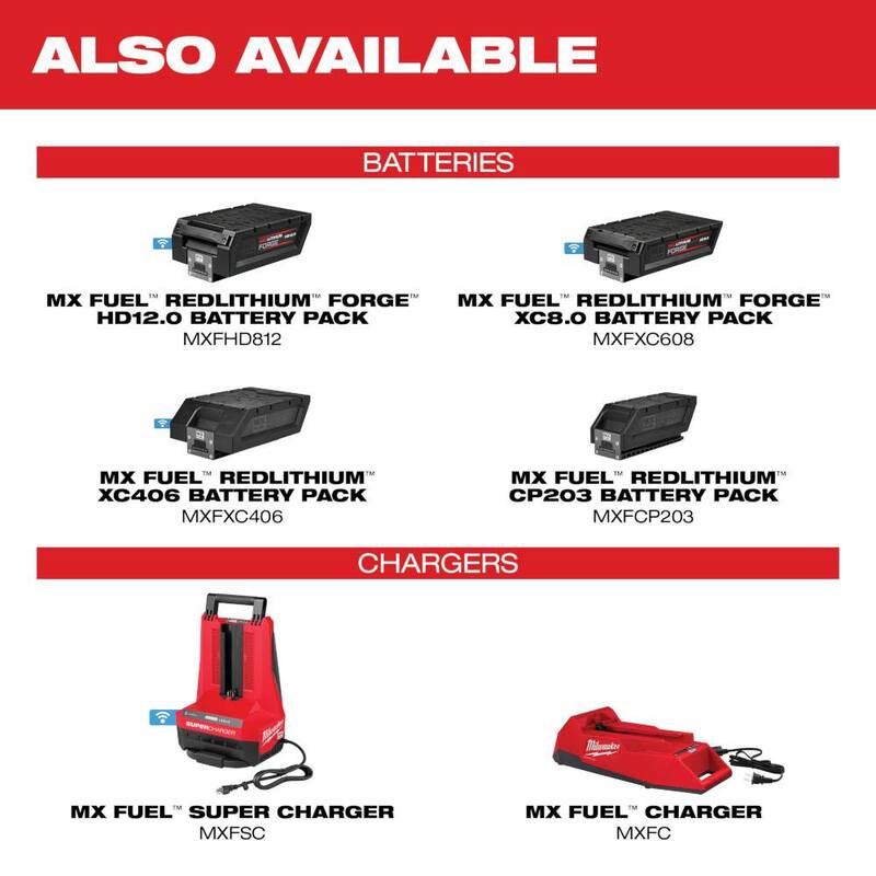 Milwaukee MX FUEL Paquete de batería de iones de litio REDLITHIUM XC406 - MXFXC406
