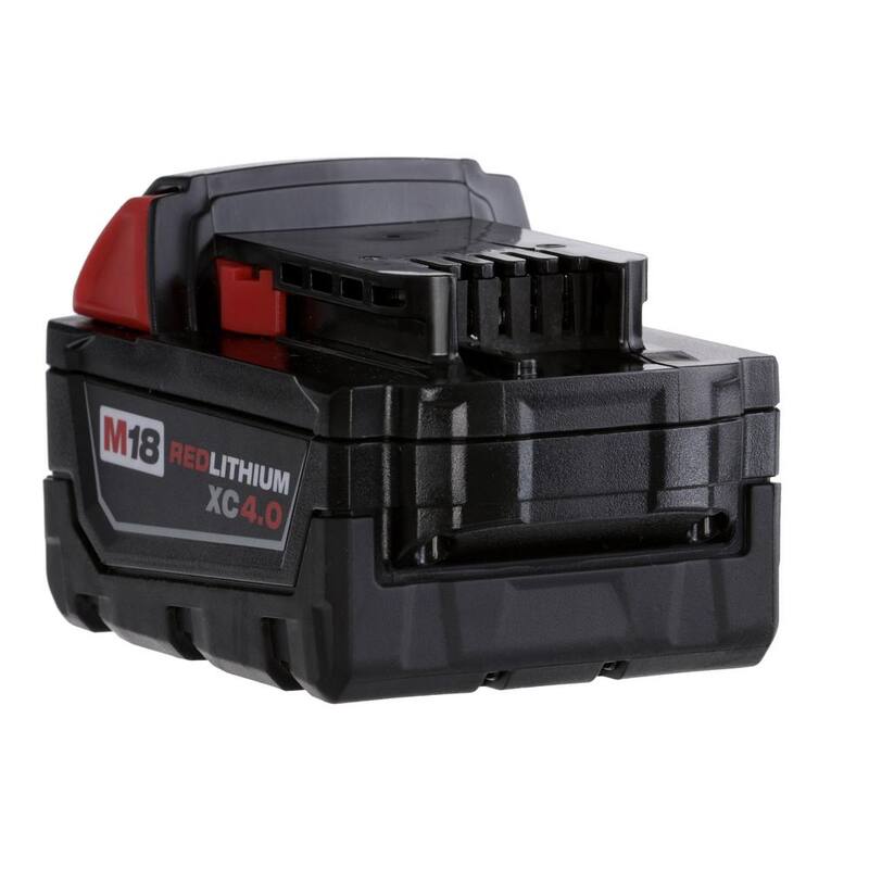 Milwaukee M18 18-Volt 4.0 Ah Batería de Litio-Ion de Capacidad Extendida XC - 48-11-1840