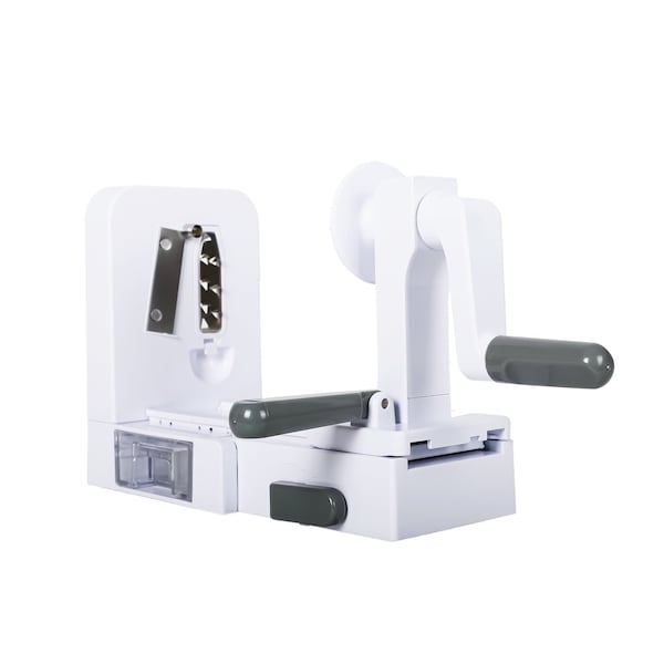 Commercial Chef Vegetable Spiralizer Zucchini Zoodle Noodles Maker Set with Four Blades - CH1532