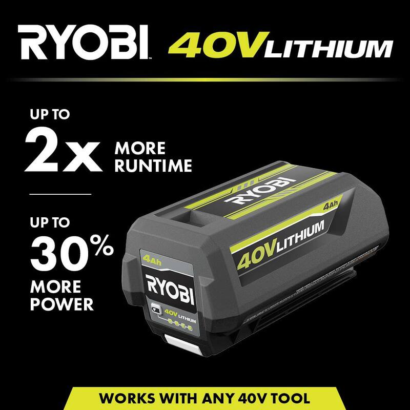 Batería y cargador de iones de litio de 4.0 Ah de 40V - OP4040A-03