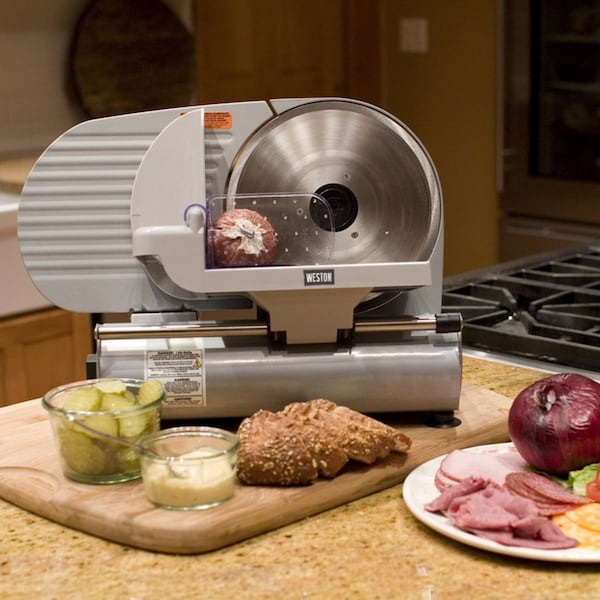Weston Weston Silver 1 speed Meat Slicer 9 in. - 61-0901-W