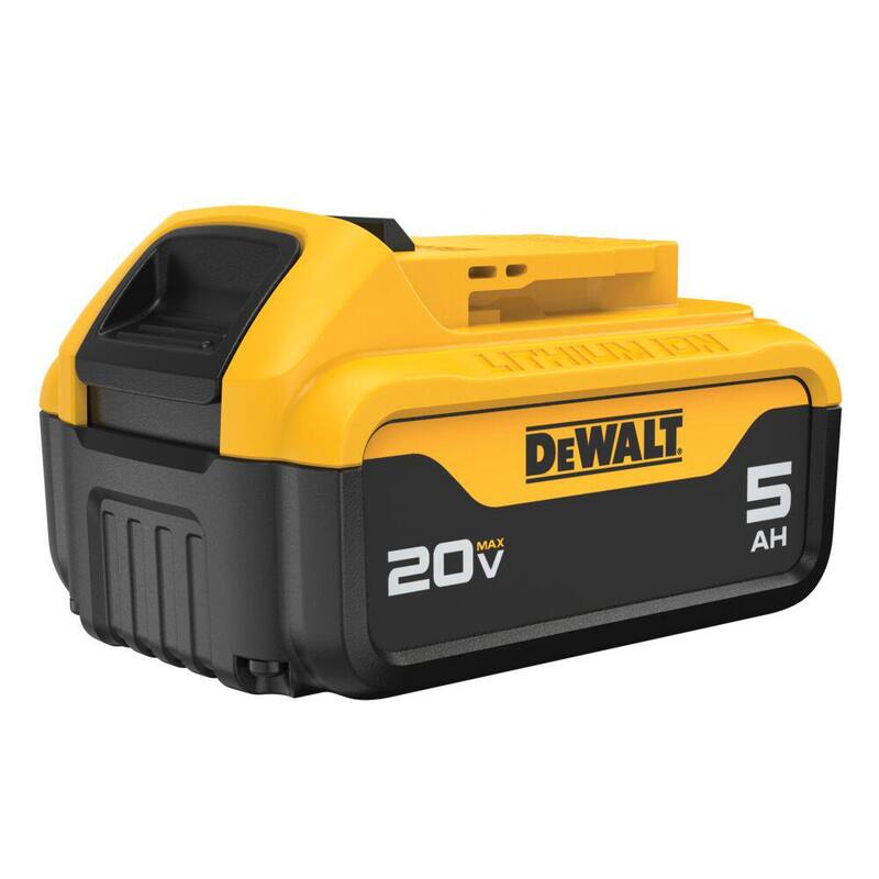Batería de 20V MAX de iones de litio Premium de 5.0Ah (paquete de 4) - DCB205-4