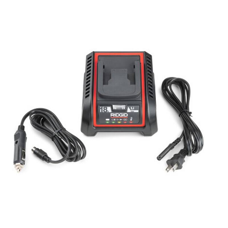 Batería de litio avanzada de 18 voltios y 2.5 Ah diseñada para herramientas de prensado ProPress y monitores digitales SeeSnake - 56513