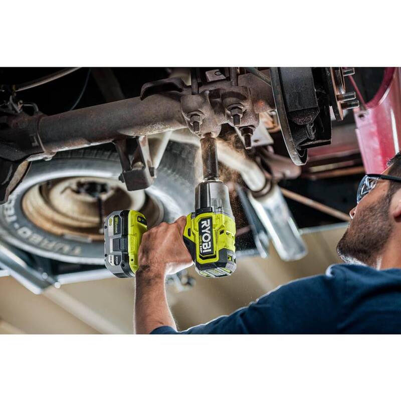 Kit de Inicio de Batería y Cargador de Alto Rendimiento de Iones de Litio de 18V 6.0 Ah ONE+ HP de RYOBI - PSK016