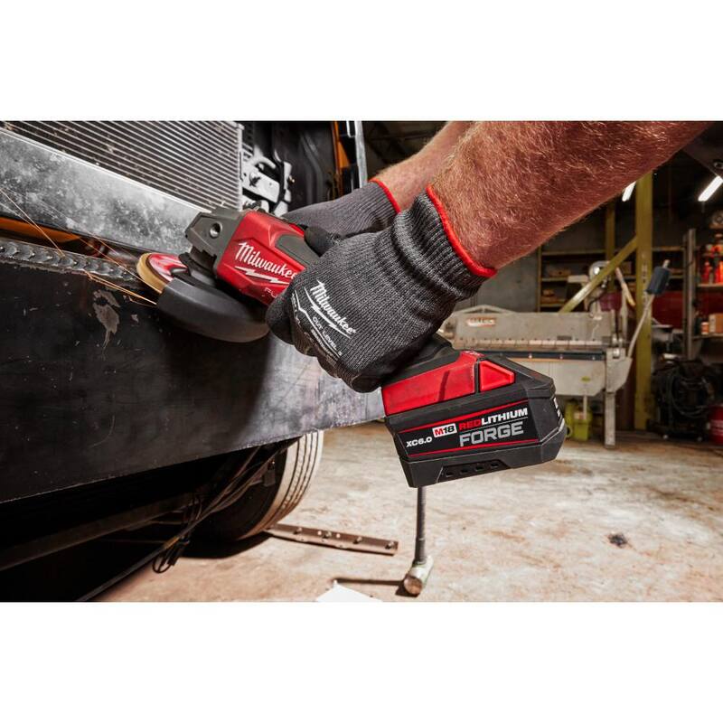 Milwaukee M18 18V Batería de Litio REDLITHIUM FORGE 6.0 Ah (Paquete de 3) - 48-11-1861-48-11-1861-48-11-1861