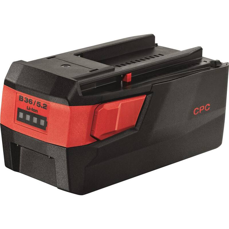 Paquete de batería de iones de litio de 36 voltios Hilti B36/5.2 Ah - 2098470