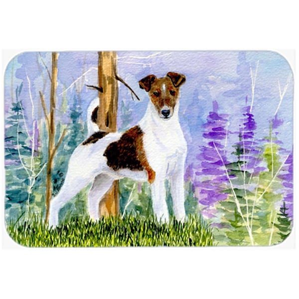 Carolines Treasures SS8640LCB Jack Russell Terrier Glass Cutting Board, Large - SS8640LCB