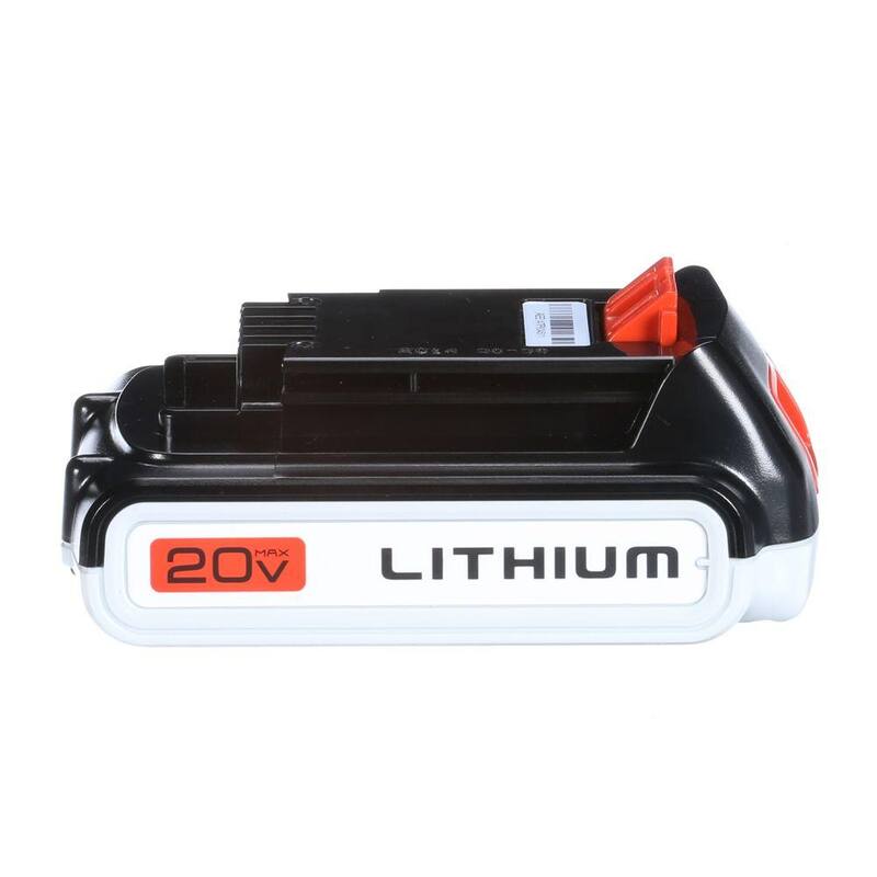 Batería de iones de litio de 20V 1.5Ah MAX (paquete de 2) - Cargador no incluido - LBXR20-OPE2