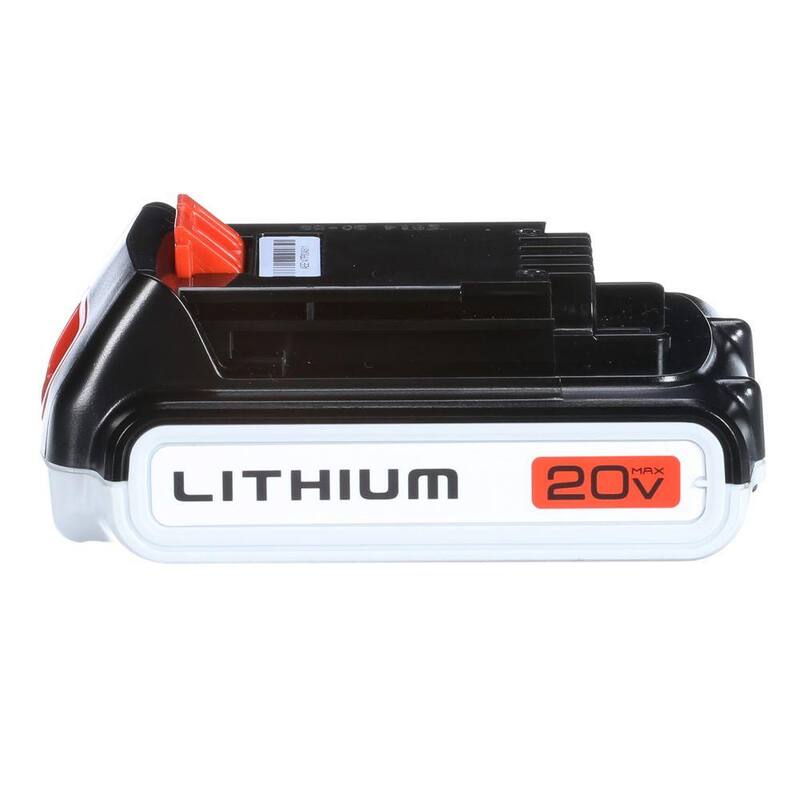 Batería de iones de litio de 20V 1.5Ah MAX (paquete de 2) - Cargador no incluido - LBXR20-OPE2