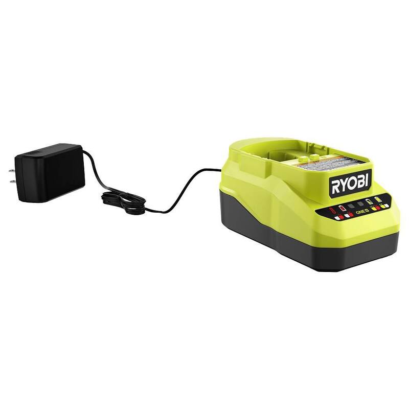 Cargador de iones de litio de 18V ONE+ de RYOBI con batería de alto rendimiento de 6.0 Ah (paquete de 2) - PCG002-PBP2007