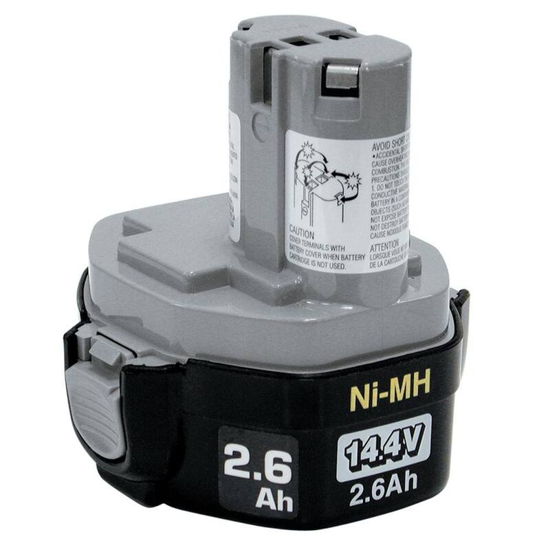 Batería estilo pod de Ni-MH de 14.4V de Makita 2.6Ah - 193158-3